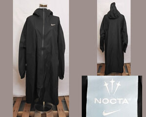 Nike x NOCTA Running Rain Jacket Poncho Women's M DR2678-010 Black NWT #W4475